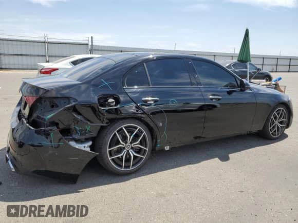 2023 Mercedes-Benz C 300 z VIN W1KAF4GB2PR100159, wystawiony jako Copart lot #69993005 z przebiegiem 35 638 mil mil oraz Szkoda całkowita • Salvage title. Historia ofert i sprzedaży dostępna na DreamBid. Obrazek 3.