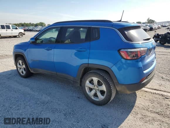 2018 Jeep Compass Latitude z VIN 3C4NJCBB0JT412183, wystawiony jako Copart lot #69242045 z przebiegiem 86 536 mil mil oraz Szkoda całkowita • Salvage title. Historia ofert i sprzedaży dostępna na DreamBid. Obrazek 2.