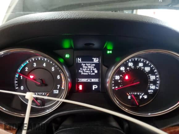 2012 Jeep Grand Cherokee Limited z VIN 1C4RJFBT9CC249950, wystawiony jako Copart lot #68299315 z przebiegiem 218 587 mil mil oraz Szkoda całkowita • Salvage title. Historia ofert i sprzedaży dostępna na DreamBid. Obrazek 9.