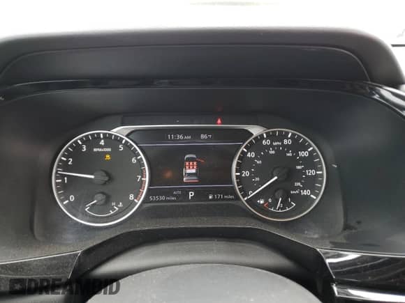 2022 Nissan Pathfinder S with VIN 5N1DR3AC8NC230405, listed as a Copart auction lot 67726405 with 53,530 mi miles and Non repairable. Bid and sale history available at DreamBid. Image 9.