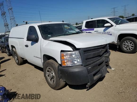 2009 Chevrolet Silverado 1500 Work Truck with VIN 1GCEC14X09Z135188, listed as a Copart auction lot 80098045 with Not provided miles and Clean title. Bid and sale history available at DreamBid. Image 4.
