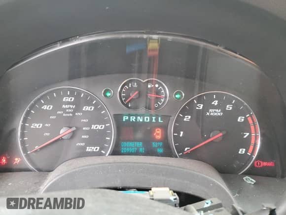 2009 Chevrolet Equinox 2LT with VIN 2CNDL53F696204596, listed as a Copart auction lot 42128325 with 209,907 mi miles and Salvage title. Bid and sale history available at DreamBid. Image 9.