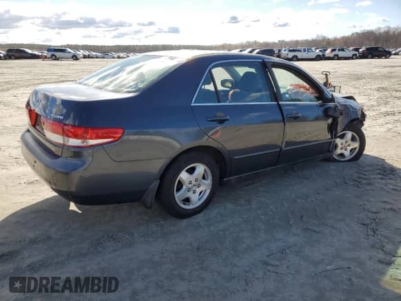 2003 Honda Accord LX with VIN 1HGCM56313A015073, listed as a Copart auction lot 69449135 with Not provided miles and Salvage title. Bid and sale history available at DreamBid. Image 3.