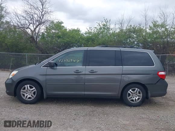 2007 Honda Odyssey EX-L с VIN 5FNRL38767B406636, выставлен на аукционе IAAI как лот 42032947 с пробегом 228 139 миль миль и . История ставок и продаж доступна на DreamBid. Изображение 14.