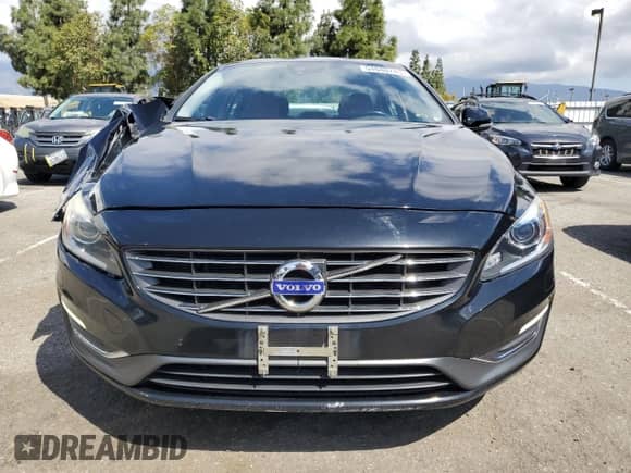 2014 Volvo S60 T6 with VIN YV1902FH5E2295456, listed as a Copart auction lot 51630745 with 151,408 mi miles and Salvage title. Bid and sale history available at DreamBid. Image 5.
