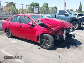 2022 Hyundai Elantra SEL with VIN 5NPLM4AG7NH056824, listed as a IAAI auction lot 43000073 with Not provided miles and . Bid and sale history available at DreamBid. Image 1.