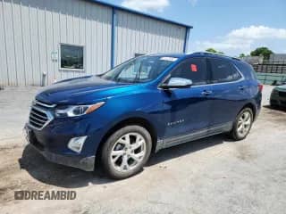 2021 Chevrolet Equinox Premier with VIN 2GNAXNEV3M6126472, listed as a Copart auction lot 65122885 with Not provided miles and Salvage title. Bid and sale history available at DreamBid. Image 1.