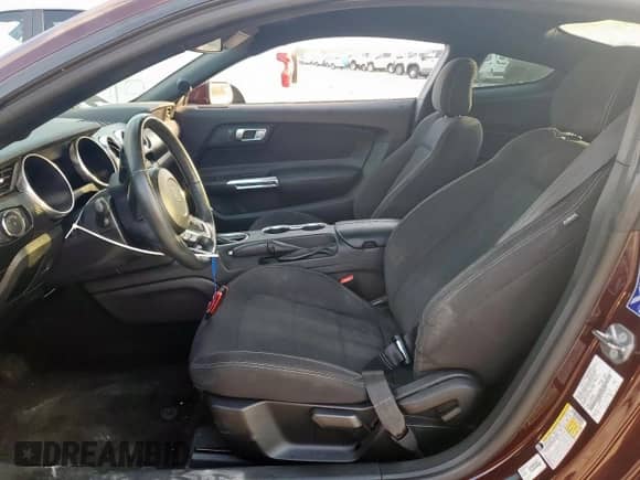 2018 Ford Mustang EcoBoost with VIN 1FA6P8TH7J5185597, listed as a Copart auction lot 67118245 with 69,710 mi miles and Salvage title. Bid and sale history available at DreamBid. Image 7.