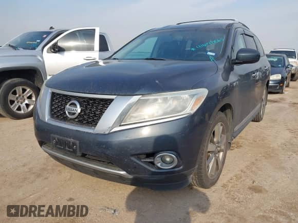 2014 Nissan Pathfinder SV z VIN 5N1AR2MN3EC623738, wystawiony jako IAAI lot #41648863 z przebiegiem 120 682 mil mil oraz . Historia ofert i sprzedaży dostępna na DreamBid. Obrazek 2.