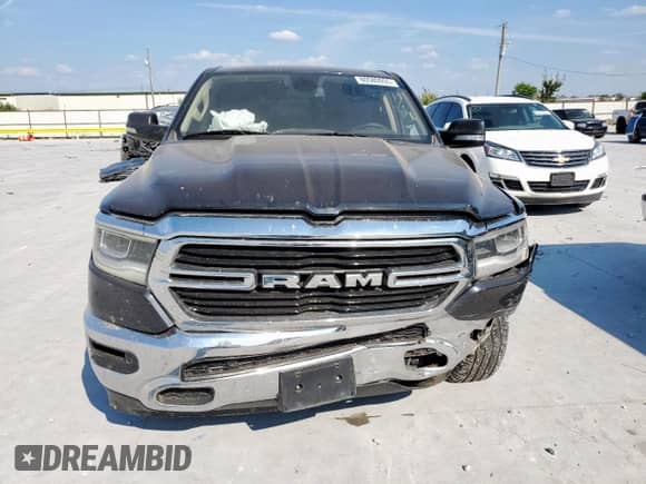 2019 Ram 1500 Big Horn with VIN 1C6RREFT4KN558359, listed as a Copart auction lot 80580955 with 93,853 mi miles and Salvage title. Bid and sale history available at DreamBid. Image 5.