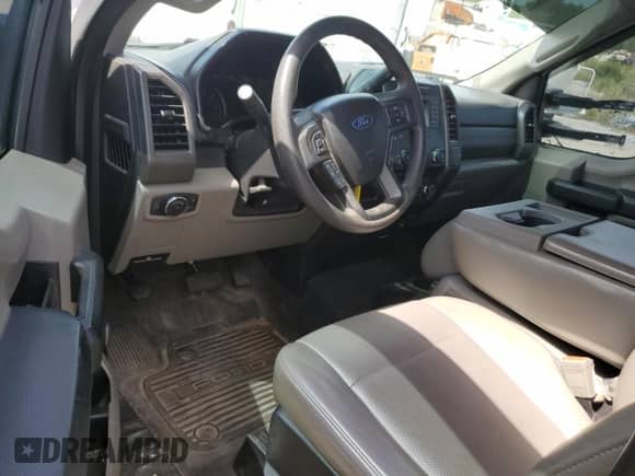 2018 Ford F-250 XL with VIN 1FDBF2A65JEC70542, listed as a Copart auction lot 57920954 with Not provided miles and Salvage title. Bid and sale history available at DreamBid. Image 8.