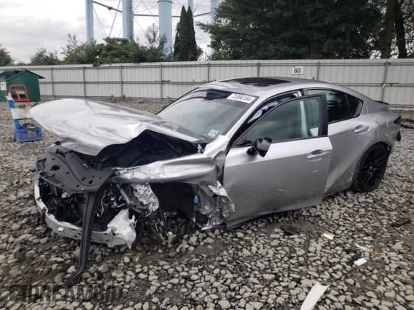 2024 Lexus IS 500 F Sport Performance z VIN JTHAP1D27R5005356, wystawiony jako Copart lot #73366184 z przebiegiem 9 916 mil mil oraz Szkoda całkowita • Salvage title. Historia ofert i sprzedaży dostępna na DreamBid. Obrazek 1.