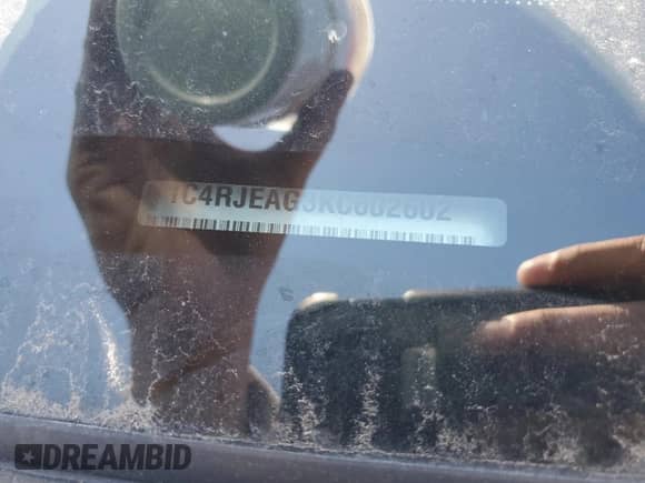 2019 Jeep Grand Cherokee Upland с VIN 1C4RJEAG3KC602602, выставлен на аукционе Copart как лот 55525975 с пробегом 91 061 миль миль и Списание • Salvage title. История ставок и продаж доступна на DreamBid. Изображение 13.