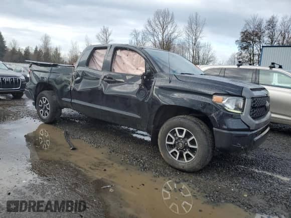 2019 Toyota Tundra SR с VIN 5TFUM5F1XKX083174, выставлен на аукционе Copart как лот 45793105 с пробегом 44 820 миль миль и Списание • Salvage title. История ставок и продаж доступна на DreamBid. Изображение 4.