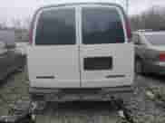 2002 Chevrolet Express with VIN 1GAHG39RX21192437, listed as a Copart auction lot 49140035 with 195,434 mi miles and Salvage title. Bid and sale history available at DreamBid. Image 6.