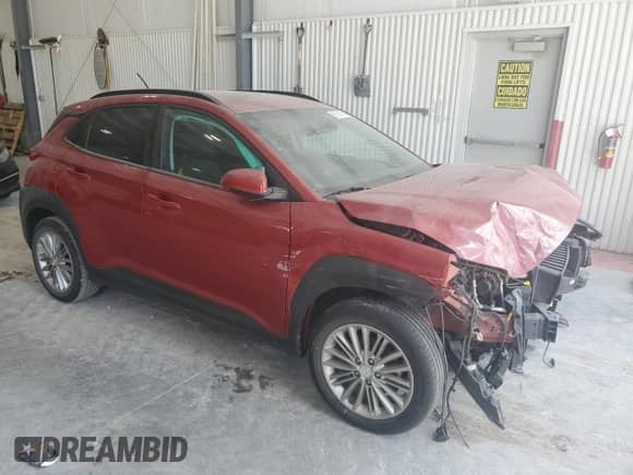 2020 Hyundai Kona SEL с VIN KM8K22AA1LU515149, выставлен на аукционе Copart как лот 69770195 с пробегом 40 103 миль миль и Списание • Salvage title. История ставок и продаж доступна на DreamBid. Изображение 4.
