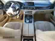 2017 BMW 7 Series 740i with VIN WBA7E2C5XHG739931, listed as a Copart auction lot 81453395 with 121,438 mi miles and Clean title. Bid and sale history available at DreamBid. Image 8.