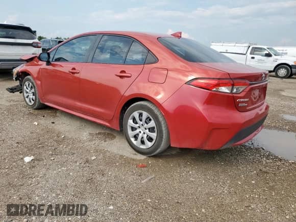 2021 Toyota Corolla LE с VIN 5YFEPMAE8MP215575, выставлен на аукционе Copart как лот 70659165 с пробегом 77 698 миль миль и Списание • Salvage title. История ставок и продаж доступна на DreamBid. Изображение 2.