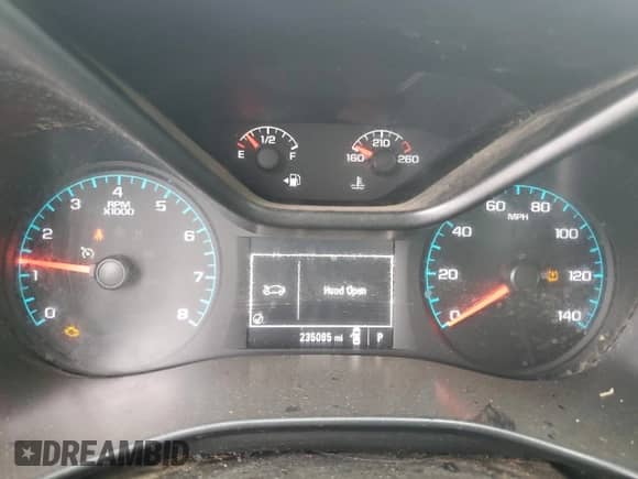 2018 Chevrolet Colorado 2WD Work Truck with VIN 1GCGSBEA8J1126463, listed as a Copart auction lot 90651355 with 235,085 mi miles and Clean title. Bid and sale history available at DreamBid. Image 9.