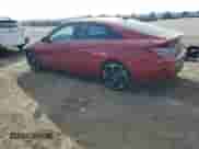 2021 Hyundai Elantra N Line z VIN KMHLR4AF7MU106663, wystawiony jako Copart lot #43587565 z przebiegiem 63 543 mil mil oraz Szkoda całkowita • Salvage title. Historia ofert i sprzedaży dostępna na DreamBid. Obrazek 2.