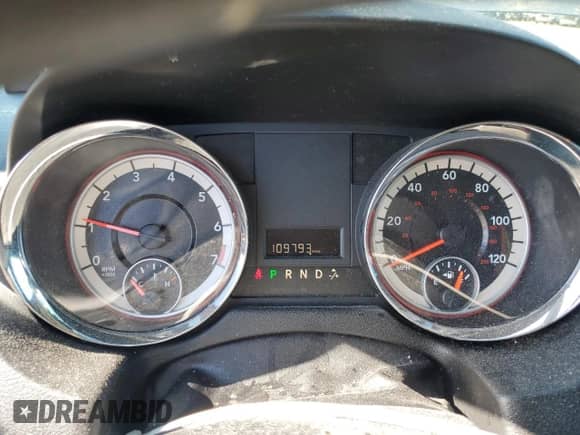 2015 Dodge Grand Caravan SE Plus with VIN 2C4RDGBG4FR616779, listed as a Copart auction lot 85875655 with 109,793 mi miles and Clean title. Bid and sale history available at DreamBid. Image 9.