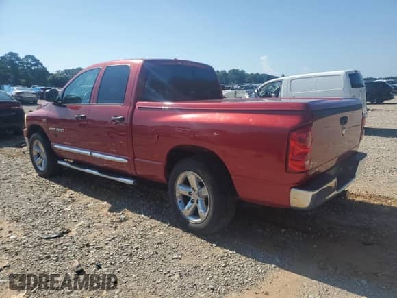 2007 Dodge 1500 SLT with VIN 1D7HA18297S213707, listed as a Copart auction lot 67196805 with 192,450 mi miles and Salvage title. Bid and sale history available at DreamBid. Image 2.