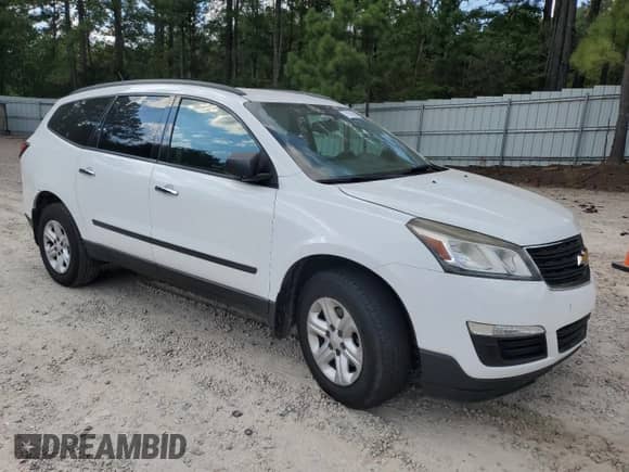 2017 Chevrolet Traverse LS с VIN 1GNKRFKD3HJ113911, выставлен на аукционе Copart как лот 71700265 с пробегом 172 077 миль миль и Списание • Salvage title. История ставок и продаж доступна на DreamBid. Изображение 4.