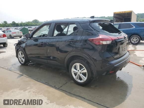 2024 Nissan Kicks S с VIN 3N1CP5BV6RL537103, выставлен на аукционе Copart как лот 58998165 с пробегом 12 897 миль миль и Списание • Salvage title. История ставок и продаж доступна на DreamBid. Изображение 2.