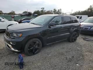 2016 Jeep Grand Cherokee High Altitude with VIN 1C4RJECG9GC464309, listed as a Copart auction lot 41870675 with 78,404 mi miles and Salvage title. Bid and sale history available at DreamBid. Image 1.