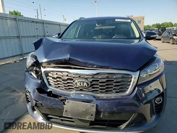 2019 Kia Sorento EX with VIN 5XYPHDA54KG459750, listed as a Copart auction lot 61472995 with 100,730 mi miles and Salvage title. Bid and sale history available at DreamBid. Image 14.