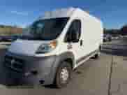 2017 Ram ProMaster Cargo with VIN 3C6TRVDG0HE506963, listed as a Copart auction lot 45063455 with 206,690 mi miles and Clean title. Bid and sale history available at DreamBid. Image 2.