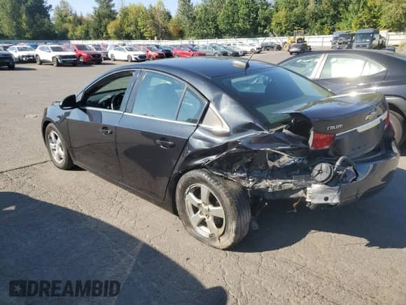 2016 Chevrolet Cruze LT with VIN 1G1PE5SB4G7227455, listed as a Copart auction lot 84026805 with 136,923 mi miles and Salvage title. Bid and sale history available at DreamBid. Image 2.