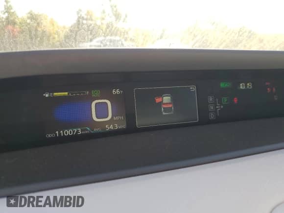 2016 Toyota Prius Two with VIN JTDKBRFU6G3525025, listed as a Copart auction lot 82620175 with 110,073 mi miles and Clean title. Bid and sale history available at DreamBid. Image 9.