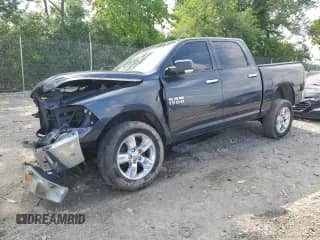2016 Ram 1500 Big Horn с VIN 1C6RR7LG0GS399223, выставлен на аукционе Copart как лот 59302455 с пробегом 155 869 миль миль и На запчасти • Non repairable. История ставок и продаж доступна на DreamBid. Изображение 1.
