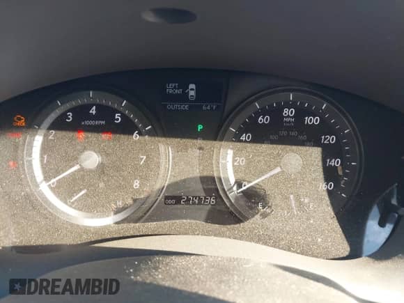 2007 Lexus ES 330 with VIN JTHBJ46GX72136831, listed as a IAAI auction lot 43369559 with 274,736 mi miles and . Bid and sale history available at DreamBid. Image 7.