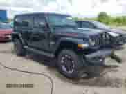 2024 Jeep Wrangler Rubicon with VIN 1C4PJXFG8RW319178, listed as a Copart auction lot 62107315 with 18,279 mi miles and Salvage title. Bid and sale history available at DreamBid. Image 4.