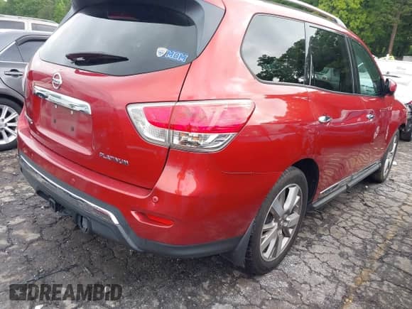 2015 Nissan Pathfinder S с VIN 5N1AR2MN6FC714004, выставлен на аукционе IAAI как лот 42196196 с пробегом 132 662 миль миль и . История ставок и продаж доступна на DreamBid. Изображение 4.