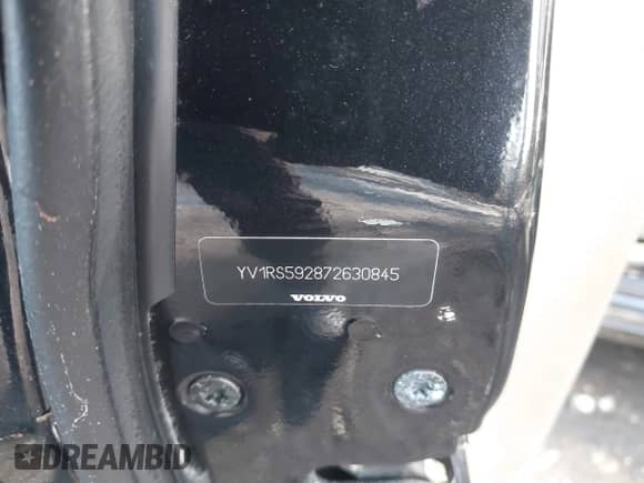 2007 Volvo S60 2.5L Turbo с VIN YV1RS592872630845, выставлен на аукционе IAAI как лот 41869502 с пробегом 74 732 миль миль и . История ставок и продаж доступна на DreamBid. Изображение 9.