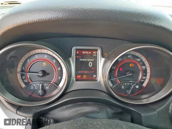 2019 Dodge Journey Crossroad with VIN 3C4PDCGG0KT763455, listed as a Copart auction lot 80092065 with 82,732 mi miles and Salvage title. Bid and sale history available at DreamBid. Image 9.