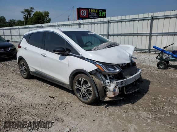 2020 Chevrolet Bolt EV Premier с VIN 1G1FZ6S08L4139492, выставлен на аукционе Copart как лот 65241035 с пробегом Не указан миль и Списание • Salvage title. История ставок и продаж доступна на DreamBid. Изображение 4.