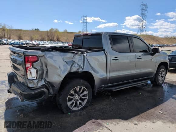 2021 Chevrolet Silverado 1500 RST z VIN 3GCUYEEL0MG242637, wystawiony jako Copart lot #54260285 z przebiegiem 41 603 mil mil oraz Szkoda całkowita • Salvage title. Historia ofert i sprzedaży dostępna na DreamBid. Obrazek 3.