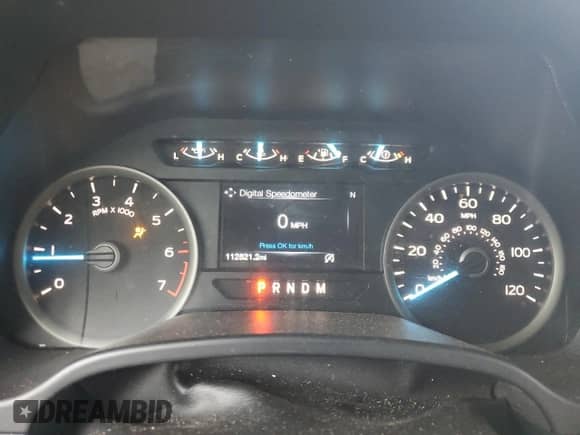 2019 Ford F-150 XL with VIN 1FTEW1E51KFC48921, listed as a Copart auction lot 71847505 with 112,521 mi miles and Salvage title. Bid and sale history available at DreamBid. Image 9.