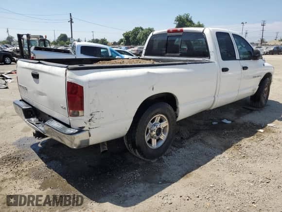 2003 Dodge 2500 ST with VIN 3D7KA28D73G753099, listed as a Copart auction lot 67664725 with 157,783 mi miles and Clean title. Bid and sale history available at DreamBid. Image 3.