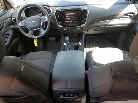 2021 Chevrolet Traverse LS with VIN 1GNEVFKW4MJ122640, listed as a Copart auction lot 70150135 with 47,152 mi miles and Salvage title. Bid and sale history available at DreamBid. Image 8.
