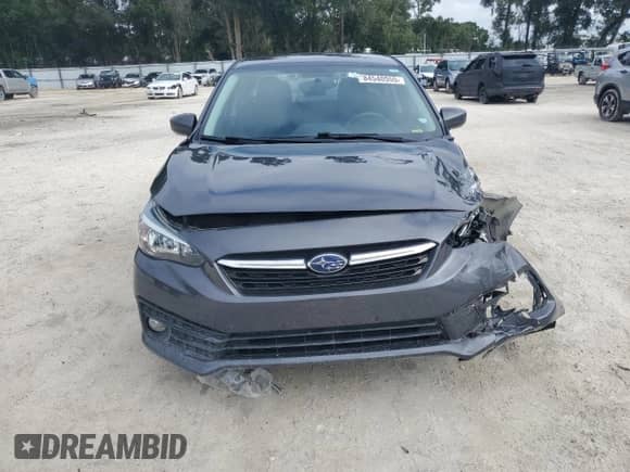 2020 Subaru Impreza Premium with VIN 4S3GKAV68L3600389, listed as a Copart auction lot 84540555 with 60,216 mi miles and Salvage title. Bid and sale history available at DreamBid. Image 5.