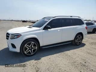 2018 Mercedes-Benz GLS 550 with VIN 4JGDF7DE6JB083031, listed as a Copart auction lot 70196975 with 119,240 mi miles and Clean title. Bid and sale history available at DreamBid. Image 1.