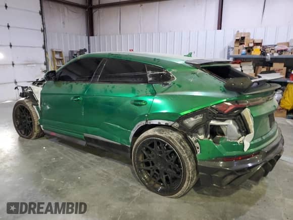 2022 Lamborghini Urus с VIN ZPBUA1ZL3NLA21053, выставлен на аукционе Copart как лот 53794345 с пробегом 22 481 миль миль и Списание • Salvage title. История ставок и продаж доступна на DreamBid. Изображение 2.