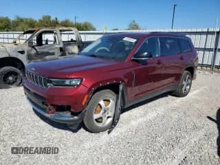 2021 Jeep Grand Cherokee Limited with VIN 1C4RJKBG2M8205420, listed as a Copart auction lot 86508245 with 39,048 mi miles and Non repairable. Bid and sale history available at DreamBid. Image 1.