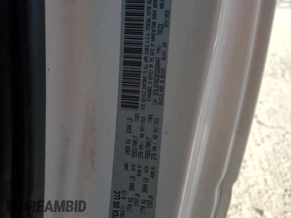 2019 Ram 1500 Tradesman z VIN 3C6JR7AG3KG680447, wystawiony jako Copart lot #78322744 z przebiegiem 117 772 mil mil oraz Szkoda całkowita • Salvage title. Historia ofert i sprzedaży dostępna na DreamBid. Obrazek 14.