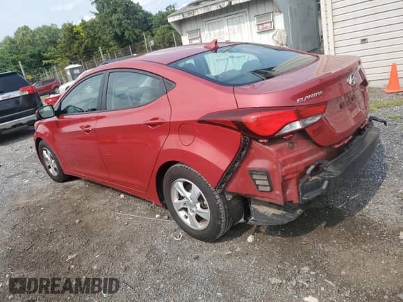 2014 Hyundai Elantra SE с VIN KMHDH4AE0EU182791, выставлен на аукционе Copart как лот 71706765 с пробегом 126 832 миль миль и Списание • Salvage title. История ставок и продаж доступна на DreamBid. Изображение 2.